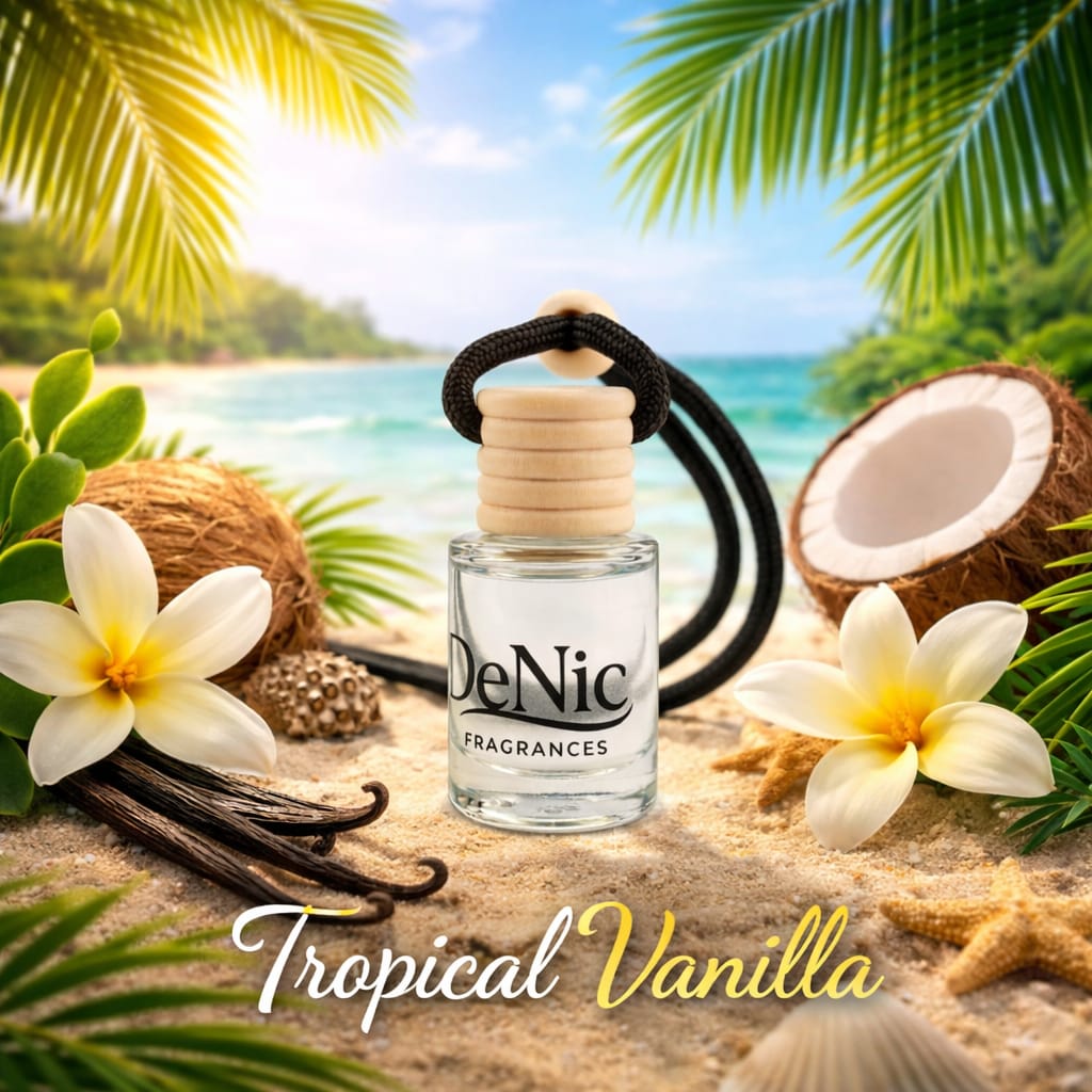 DeNic Tropical Vanilla Car Diffuser 8ml