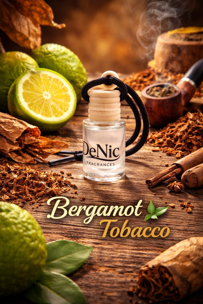 DeNic Bergamot Tobacco Car Diffuser 8ml